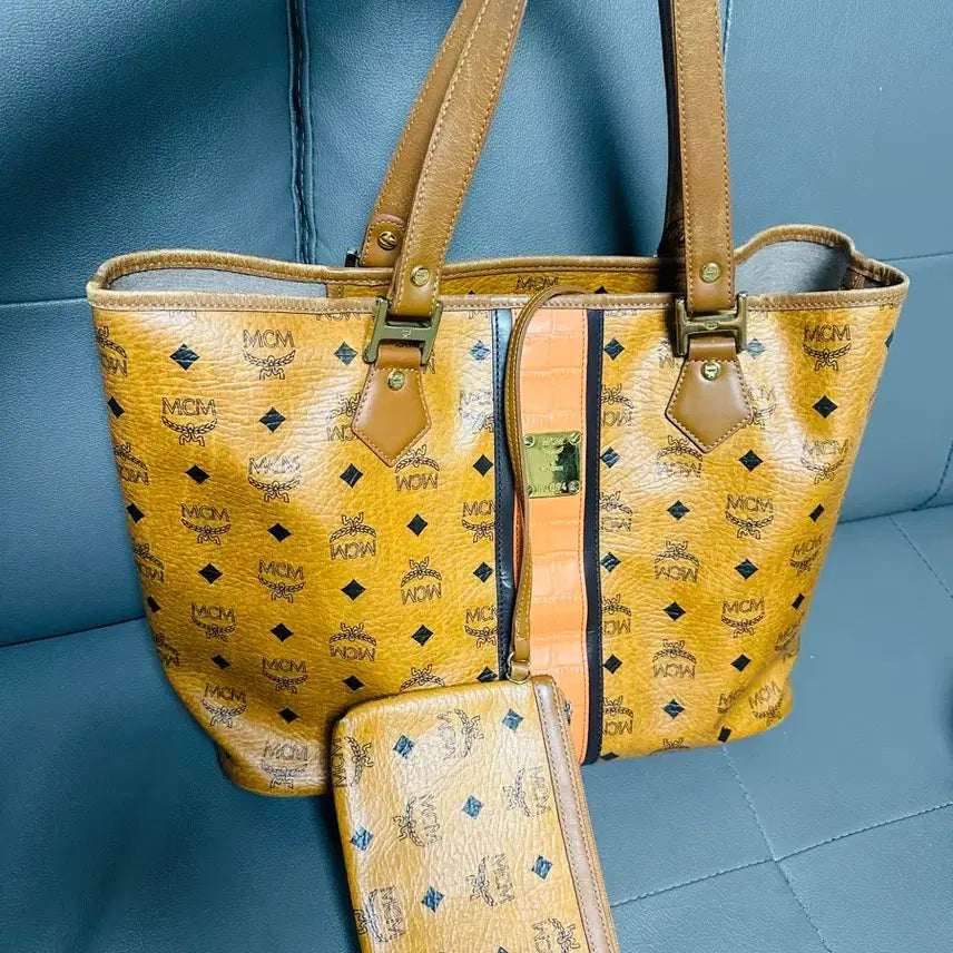 [BUNJANG] MCM Tote Bag and Wallet Set / mcm가방세트