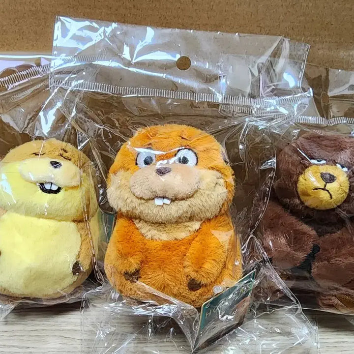 [BUNJANG] Disney Pixar Hoppers Keyring Plush Set (3 Types) / [새상품일괄] 디즈니 픽사 호퍼스 키링 인형 3종