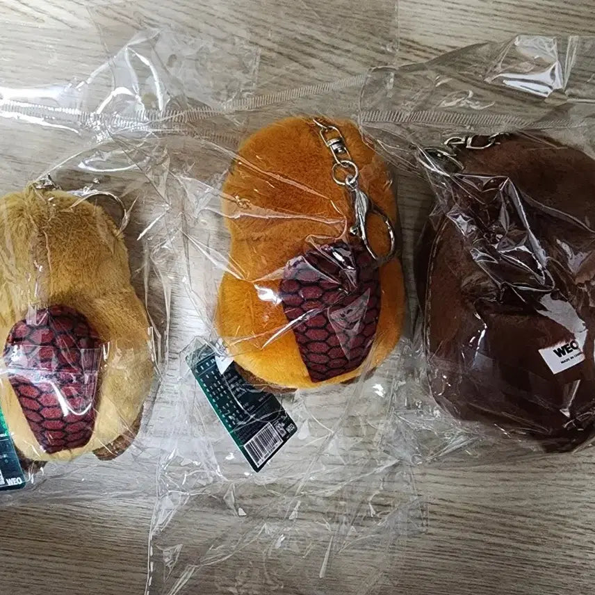 [BUNJANG] Disney Pixar Hoppers Keyring Plush Set (3 Types) / [새상품일괄] 디즈니 픽사 호퍼스 키링 인형 3종