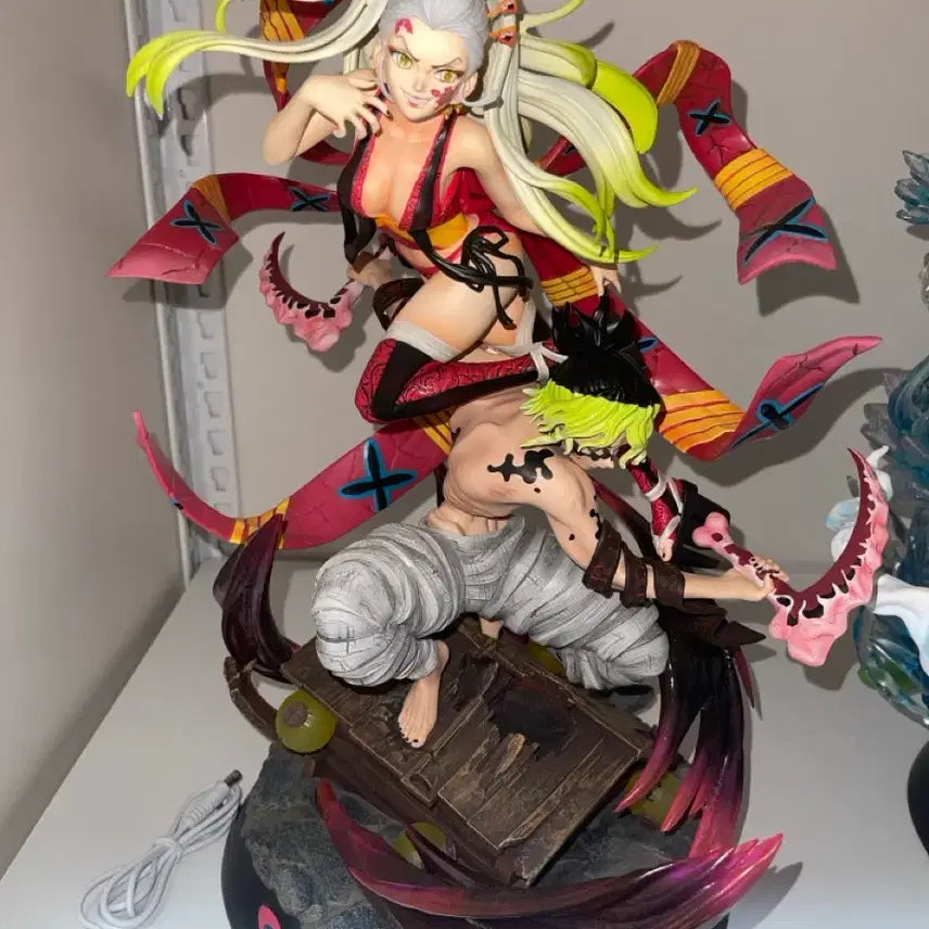 [BUNJANG] Magic Cube Daki &amp; Gyutaro Resin Figure / 매직큐브 다키&amp;규타로 레진피규어