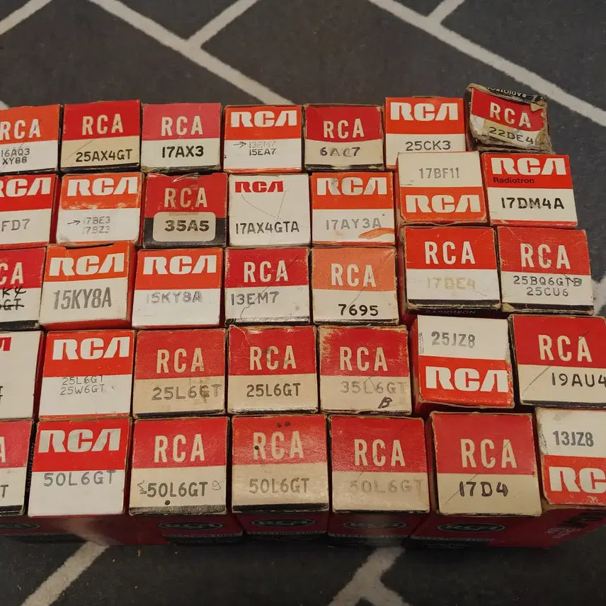 [BUNJANG] RCA Vacuum Tubes Assortment / 진공관(RCA) 35개-2 판매합니다.