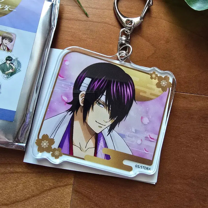 [BUNJANG] Gintama Shinsuke Takasugi Hanami Acrylic Keychain (Unsealed) / (단순개봉) 은혼 타가스기 신스케 하나미 아크릴키링