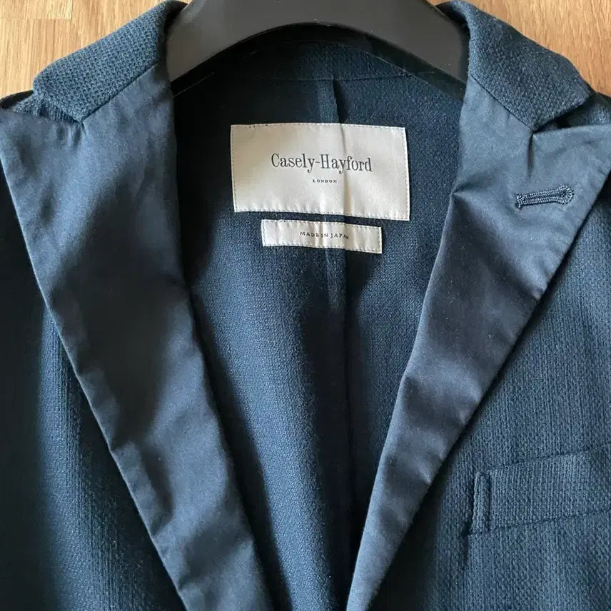 [BUNJANG] Casely-Hayford Navy Blazer Jacket / Casely-Hayford 네이비 블레이저 자켓