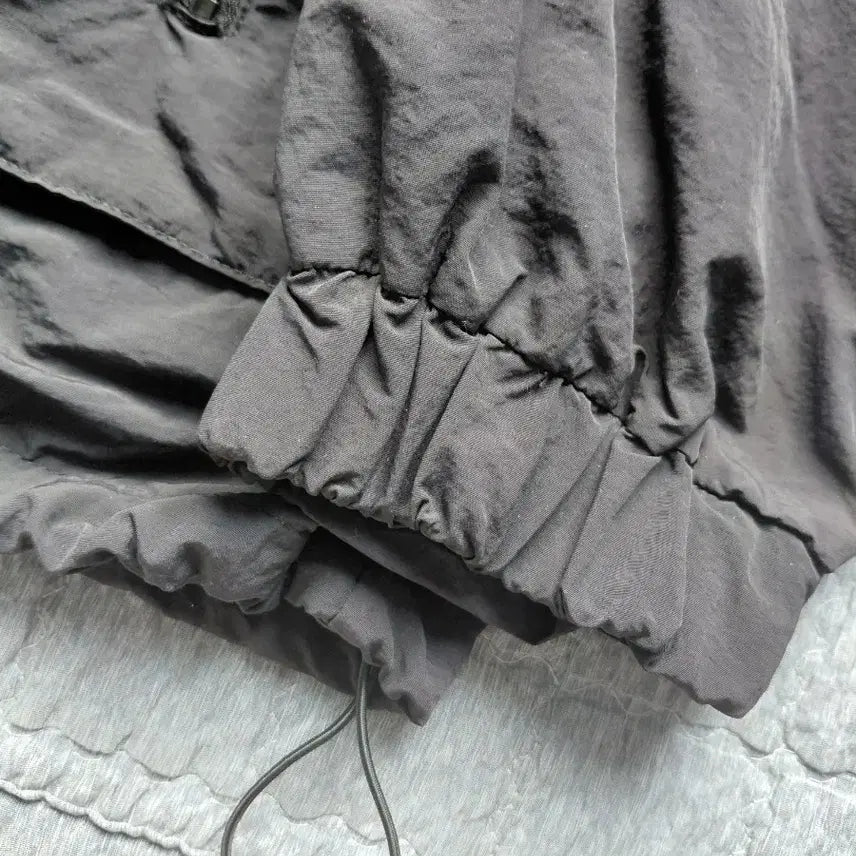 [BUNJANG] Travel Hooded Windbreaker Black M / 트래블 후드바람막이 블랙 M