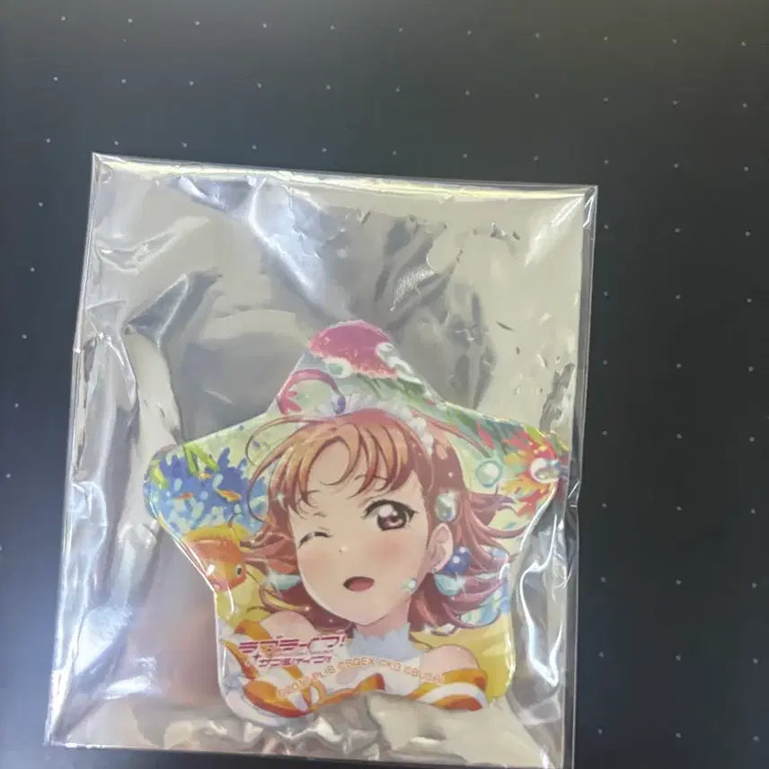 [BUNJANG] Love Live! Sunshine!! Aqours Takami Chika Star Can Badge / 러브라이브 선샤인 아쿠아 타카미 치카 별 캔뱃지