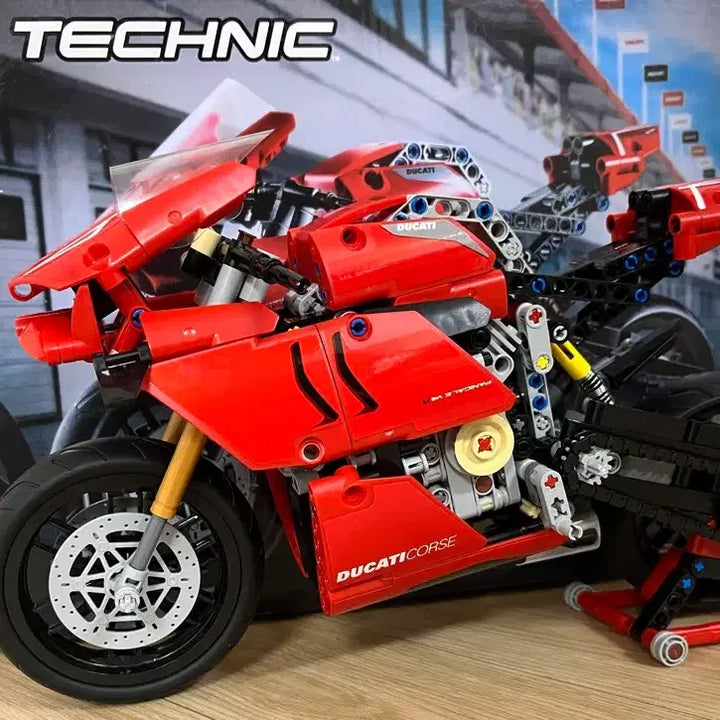 [BUNJANG] Compatible Lego Technic Ducati Panigale V4 R 42107 Motorcycle / 호환레고 42107 두가티 테크닉 바이크