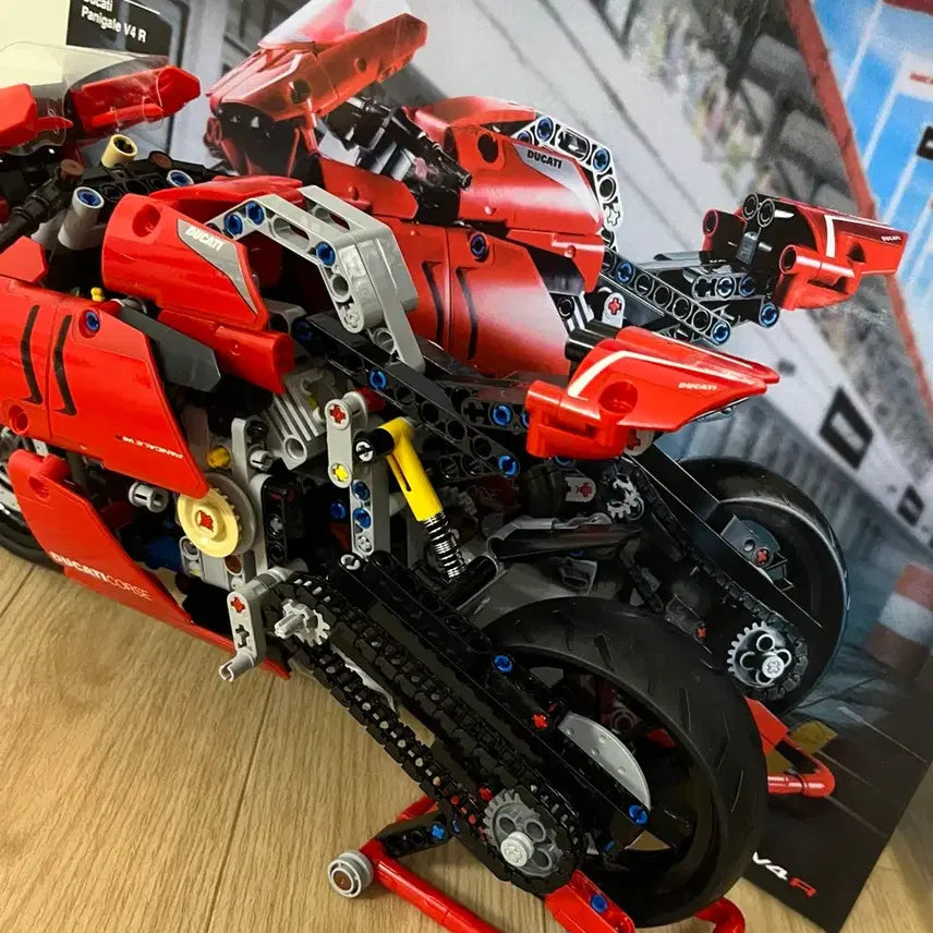 [BUNJANG] Compatible Lego Technic Ducati Panigale V4 R 42107 Motorcycle / 호환레고 42107 두가티 테크닉 바이크