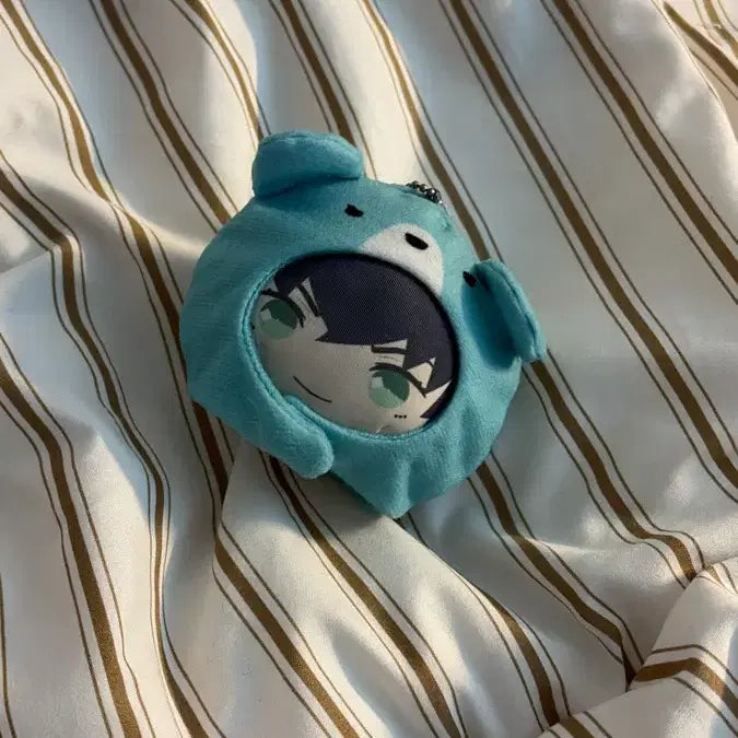 [BUNJANG] Demon Slayer Inosuke Hashibira Acrylic Figure Plush / 귀멸의칼날 귀칼 하시비라 이노스케 굿즈 처분 아크릴 피규어 아니즈킨 누이