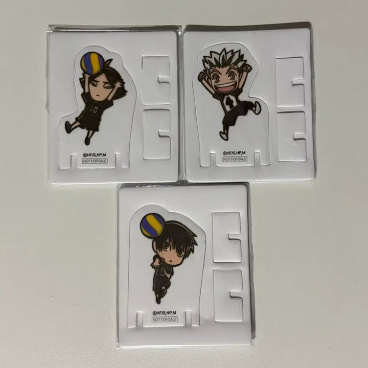 [BUNJANG] Haikyuu!! Pop-up Exclusive Sna, Bokuto, Kageyama Standee Bundle Set / 하이큐 팝업 특전 스나 보쿠토 카게야마 스탠드 일괄 양도
