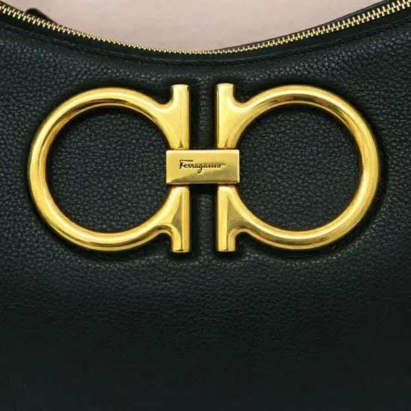 [BUNJANG] Salvatore Ferragamo Genuine Leather Hobo Shoulder Bag / 정품) 페라가모 여자숄더백 호보백