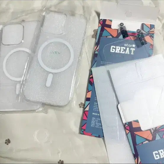 [BUNJANG] iPhone 13 Pro MagSafe Case + Tempered Glass Screen Protector Set / 아이폰 13프로 맥세이프 케이스 새상품 +액정강화필름