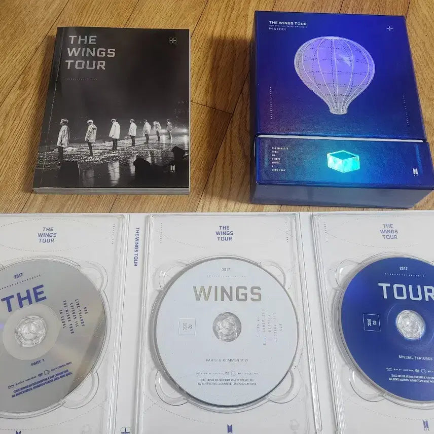 [BUNJANG] BTS 2017 Wings Tour Seoul DVD V Photocard / BTS 2017 서울 윙즈투어 DVD + 뷔 포토카드