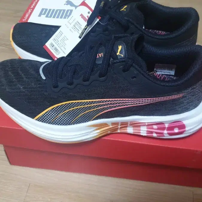 [BUNJANG] Puma Deviate Nitro 2 Running Shoes - 240mm / 푸마 디비에이트 나이트로2 240
