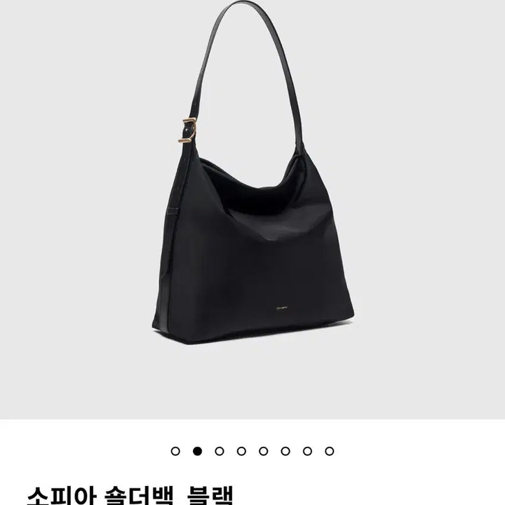 [BUNJANG] Oryany Sophia Bag Nylon Black / 오야니 소피아백 (나일론 블랙)