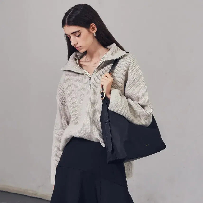 [BUNJANG] Oryany Sophia Bag Nylon Black / 오야니 소피아백 (나일론 블랙)