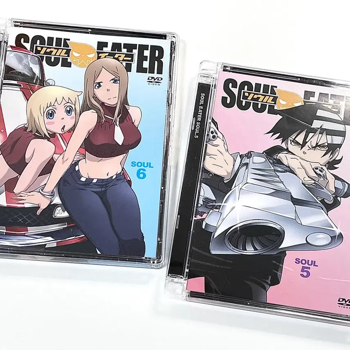 [BUNJANG] Soul Eater DVD Set 5 &amp; 6 Death the Kid Goods Bundle / 일괄 | 소울이터 DVD 5, 6 데스더키드 굿즈