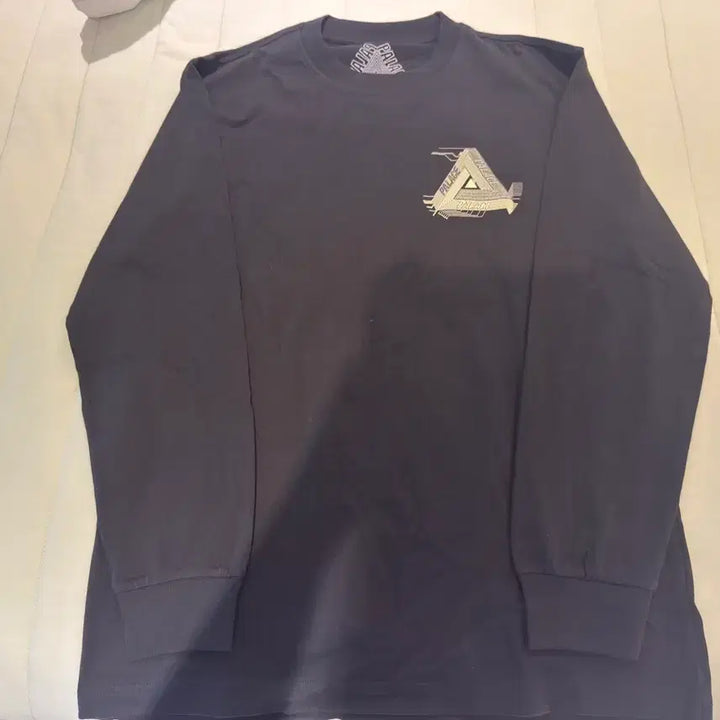 [BUNJANG] Palace Circuit Black Tri-ferg Long Sleeve T-Shirt / 팔라스 서킷 블랙 트라이퍼그 긴팔