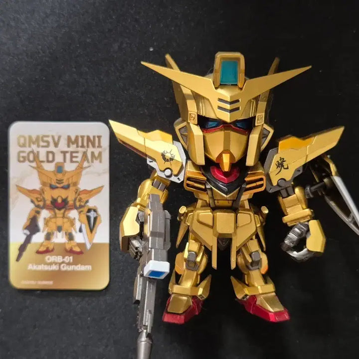 [BUNJANG] QMSV Mini Akatsuki Gundam / QMSV mini 골드팀 아카츠키 건담