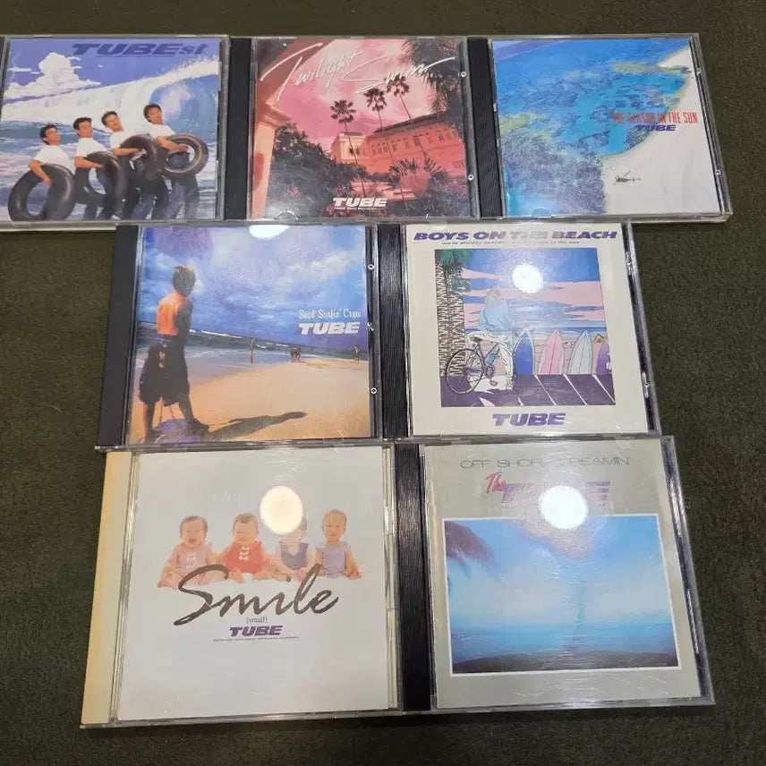 [BUNJANG] TUBE Bundle Set 17 CDs / TUBE 튜브 CD 음반 17장 일괄 판매합니다