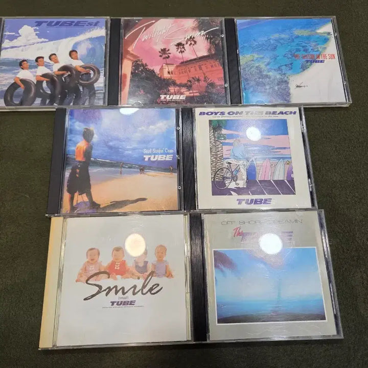 [BUNJANG] TUBE Bundle Set 17 CDs / TUBE 튜브 CD 음반 17장 일괄 판매합니다