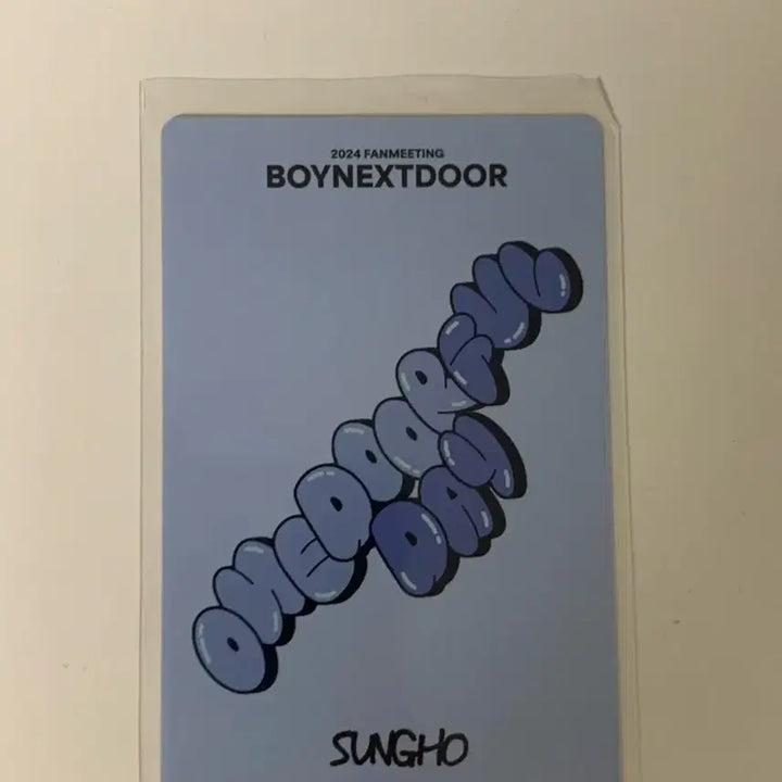 [BUNJANG] BOYNEXTDOOR The Star Seekers Sung Ho Photocard &amp; Postcard Set / 보넥도 원더풀데이 성호 포카 &amp; 엽서