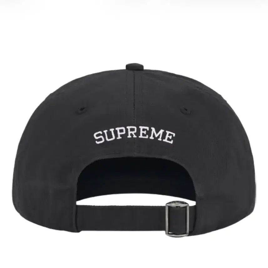 [BUNJANG] Supreme Splatter 6-Panel Cap Black FW25 / 슈프림 스플래터 6-패널 블랙 25FW