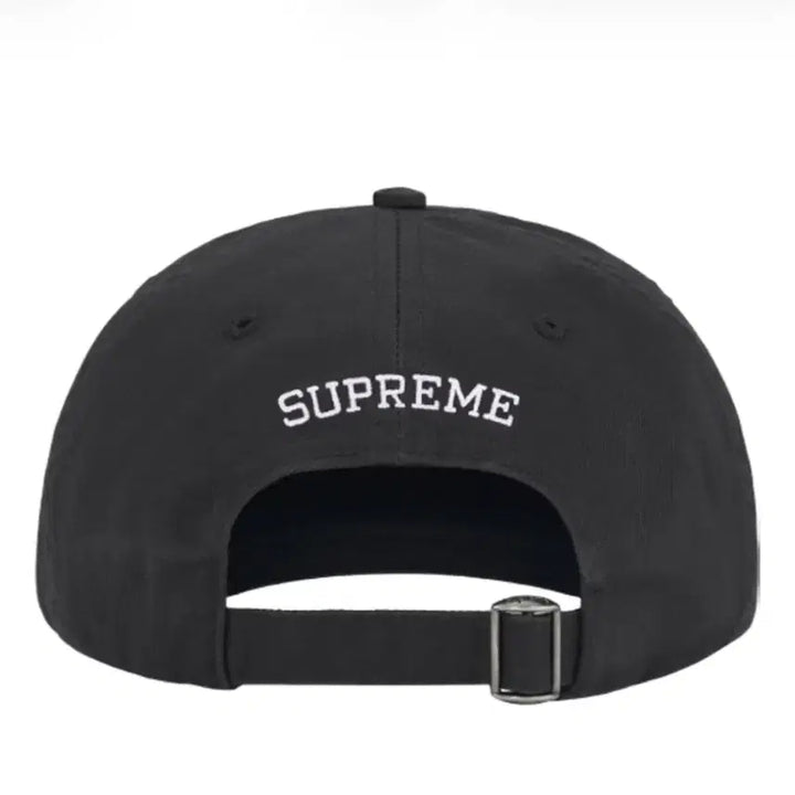 [BUNJANG] Supreme Splatter 6-Panel Cap Black FW25 / 슈프림 스플래터 6-패널 블랙 25FW