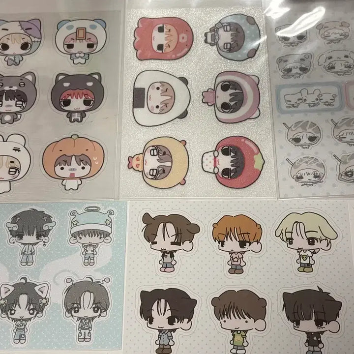 [BUNJANG] BOYNEXTDOOR Unofficial Stickers Bundle Set / 보넥도 보이넥스트도어 비공굿 스티커 일괄 판매