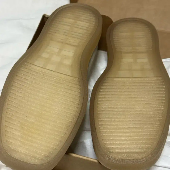 [BUNJANG] Lemaire Linoleum Chinese Loafers White 255 New / 르메르 리놀륨 차이니즈 로퍼 화이트 255 새상품
