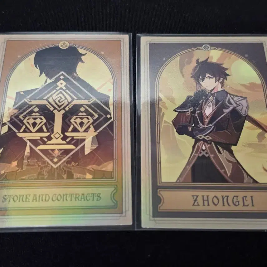 [BUNJANG] HoYoLand Genshin Impact Zhongli Fortune Telling Set / 2024 호요랜드 원신 점괘 종려 2종 일괄