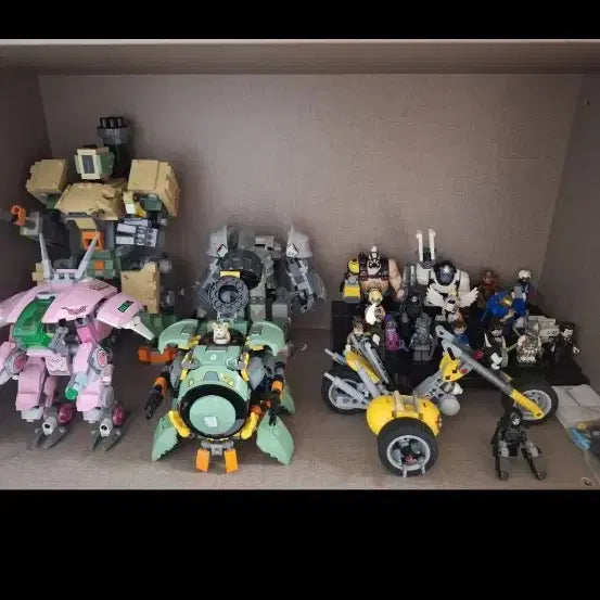 [BUNJANG] LEGO Overwatch Minifigure Full Set / 레고 오버워치 미니피규어 전종 + 메카닉 기체