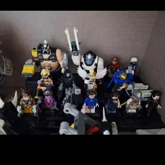 [BUNJANG] LEGO Overwatch Minifigure Full Set / 레고 오버워치 미니피규어 전종 + 메카닉 기체