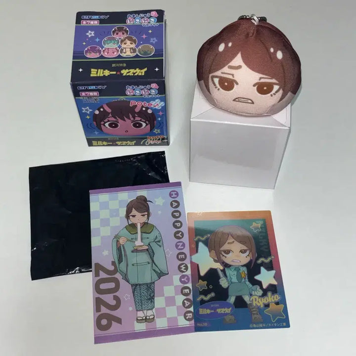 [BUNJANG] Tenchi Muyo! Ryo-Ohki Milkyway Subway Ryoko Manju Mascot Clear Card Special Set / 은하특급 밀키 서브웨이 료코 만쥬 마스코트 클리어 카드 특전 세트