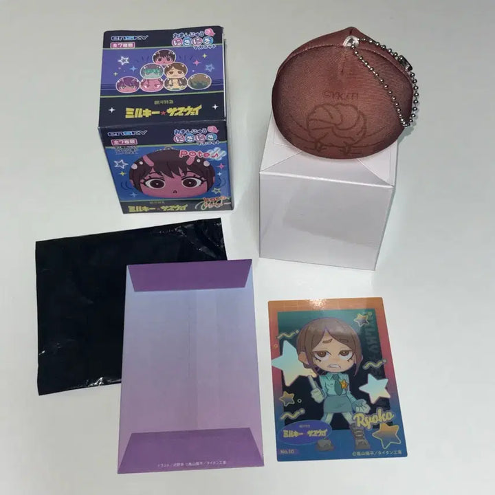 [BUNJANG] Galaxy Express Milky Subway Ryoko Manju Mascot Clear Card Special Set / 은하특급 밀키 서브웨이 료코 만쥬 마스코트 클리어 카드 특전 세트