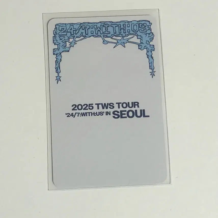 [SOLD OUT] 투어스 영재 24/7:with:us 콘서트 사이존 포카