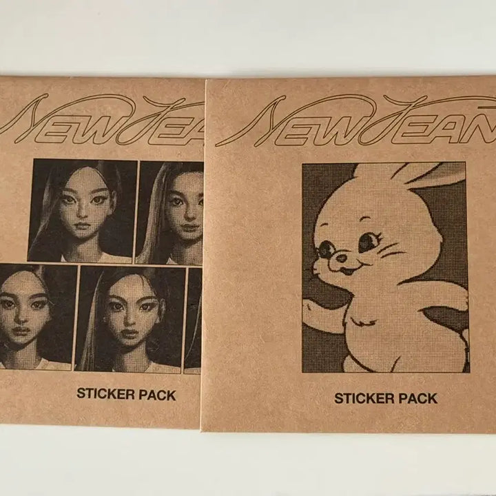 [BUNJANG] NewJeans Debut Sticker Pack Set A B (Sealed) / 뉴진스 데뷔 스티커팩 a b 2세트 미개봉