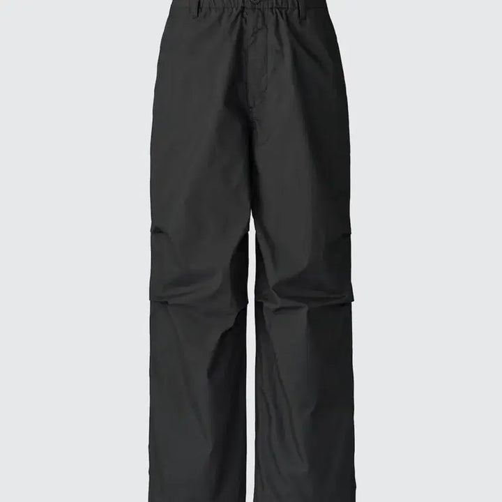 [BUNJANG] Uniqlo C Wide Parachute Pants Black S / 유니클로C 와이드파라슈트팬츠 S