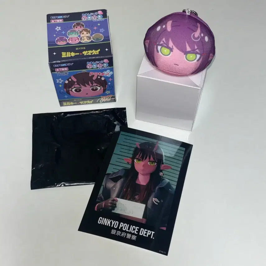 [BUNJANG] Galaxy Express Milkyway Akane Manju Mascot Bromide Postcard Set / 은하특급 밀키 서브웨이 아카네 만쥬 마스코트 브로마이드 엽서 세트