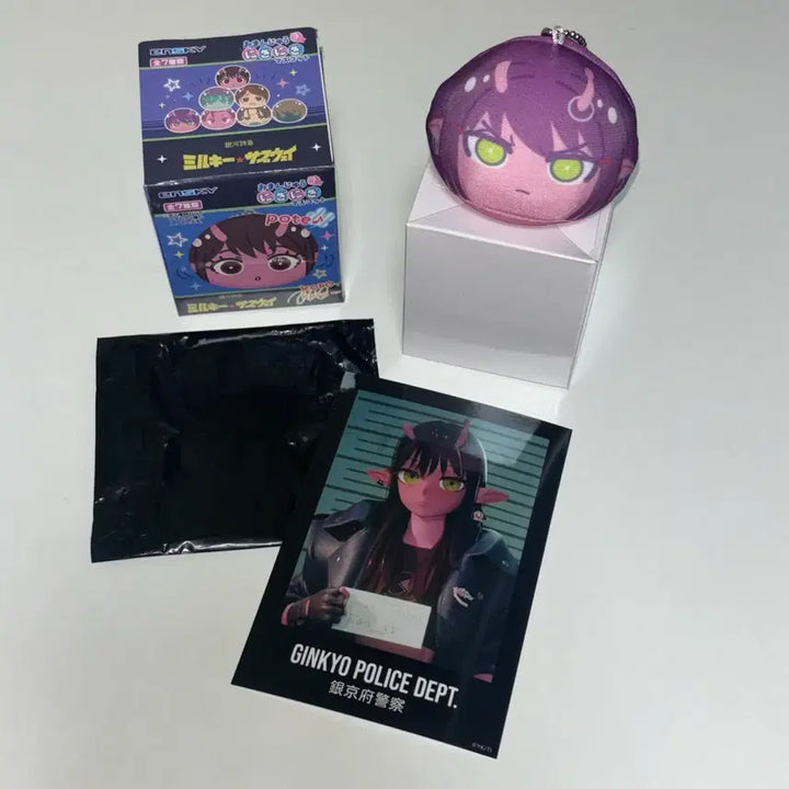 [BUNJANG] Galaxy Express Milkyway Akane Manju Mascot Bromide Postcard Set / 은하특급 밀키 서브웨이 아카네 만쥬 마스코트 브로마이드 엽서 세트
