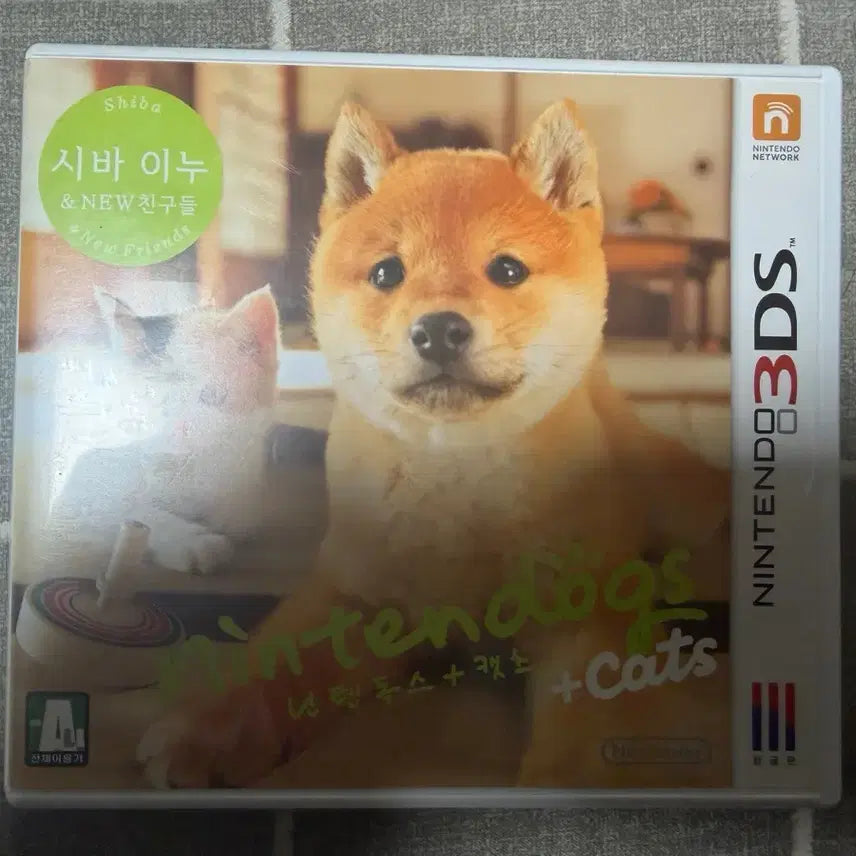 [BUNJANG] Nintendo 3DS Nintendogs + Cats Shiba Inu &amp; Friends / 닌텐도 3DS 닌텐독스+캣츠 시바이누와 친구들