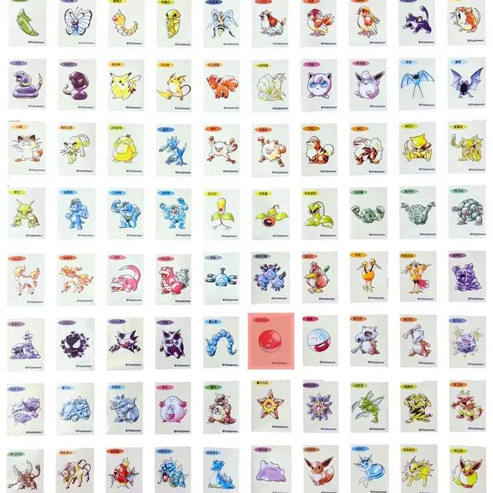 [BUNJANG] Pokemon Stickers for Trade / 포켓몬 띠부씰 교환 합니다.