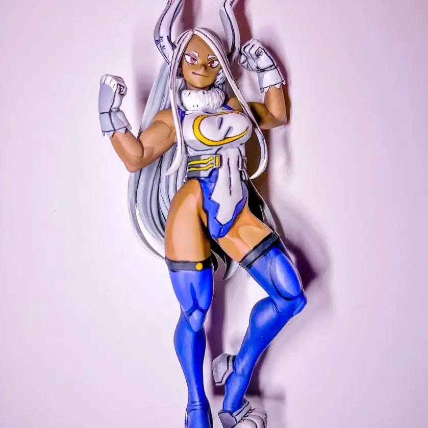 [BUNJANG] My Hero Academia Mirko Repainted Resin Figure / 나의히어로 아카데미아 미르코 레진 리페인트 피규어 리페인팅 히로아카 도색
