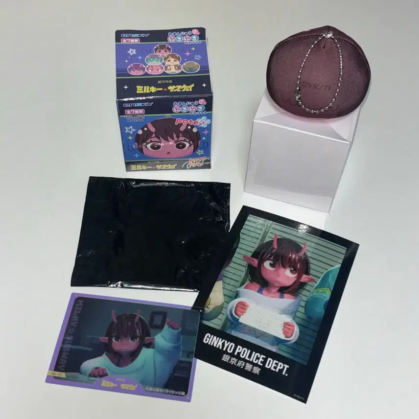 [BUNJANG] Eunha Express Milky Subway Jiharu Manju Mascot Bromide Card Special Set / 은하특급 밀키 서브웨이 지하루 만쥬 마스코트 브로마이드 카드 특전 세트