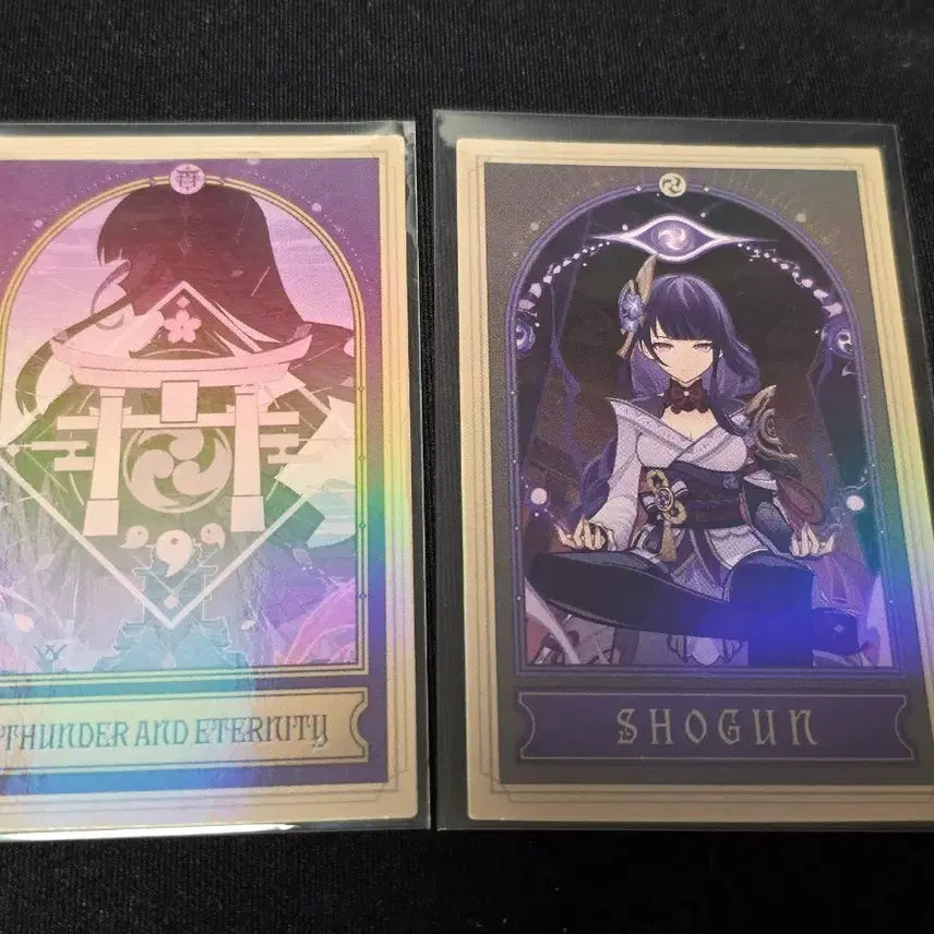 [SOLD OUT] 2024 호요랜드 원신 라이덴 점괘 2종 일괄