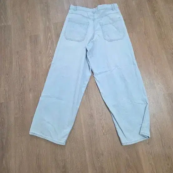 [BUNJANG] 8 Seconds Light Wash Wide Leg Denim Pants / 8세컨즈연청와이드데님팬츠