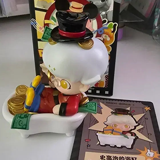 [BUNJANG] DIMOO Scrooge McDuck Bathtub Figure / DIMOO 디즈니 스크루지 배쓰텁 피규어
