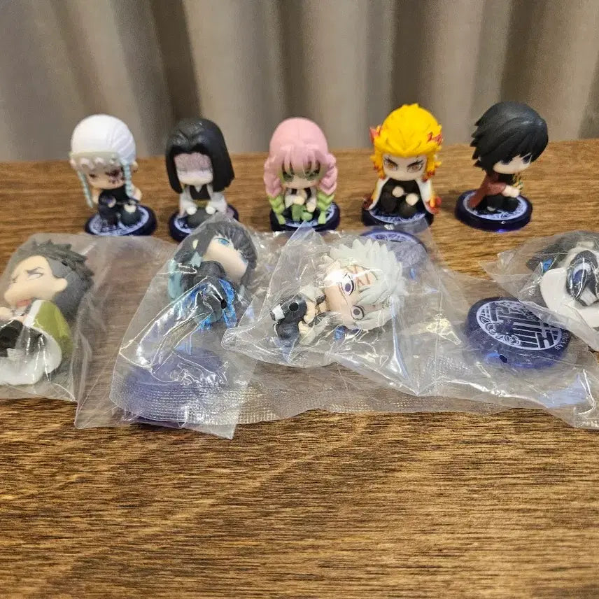 [BUNJANG] Demon Slayer - Gathering Arc "Suwarasetai" Figures Set (8 Figures) / 판매)귀멸의칼날 스와라세타이 주합회의 피규어 9종 일괄 시노부 제외