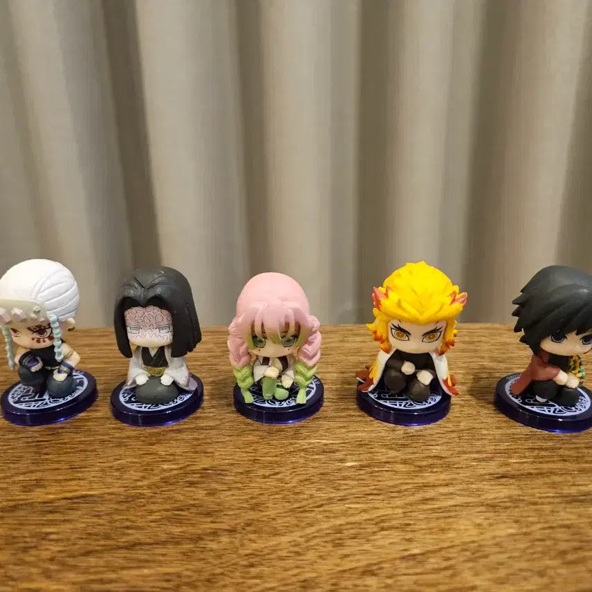 [BUNJANG] Demon Slayer - Gathering Arc "Suwarasetai" Figures Set (8 Figures) / 판매)귀멸의칼날 스와라세타이 주합회의 피규어 9종 일괄 시노부 제외
