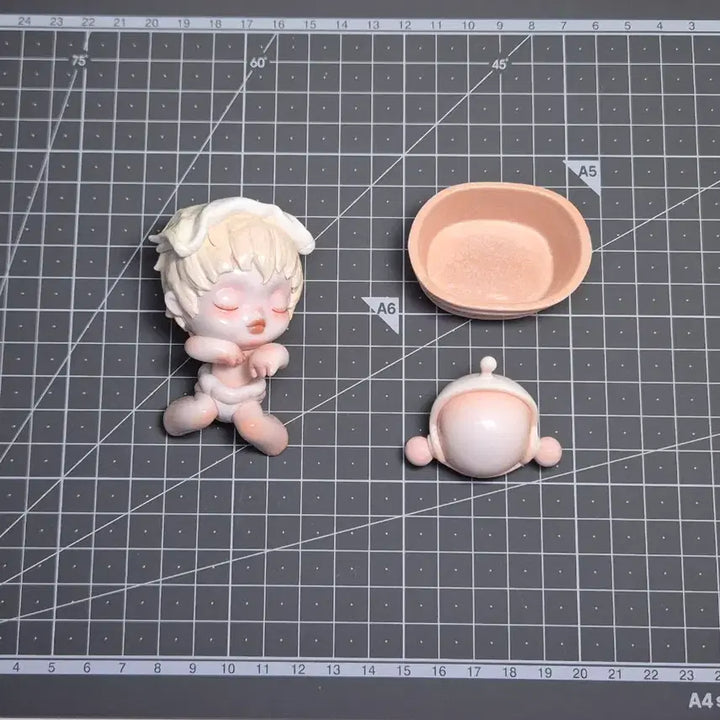 [BUNJANG] Skullpanda Temperature Series Loosening Figure / 스컬판다 온도 시리즈 - 목욕하기