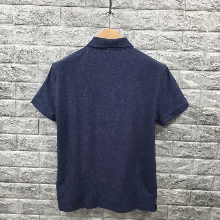 [BUNJANG] Lacoste Navy Short Sleeve Polo T-Shirt Size 105 / 라코스테 네이비 반팔 폴로티셔츠  사이즈 105